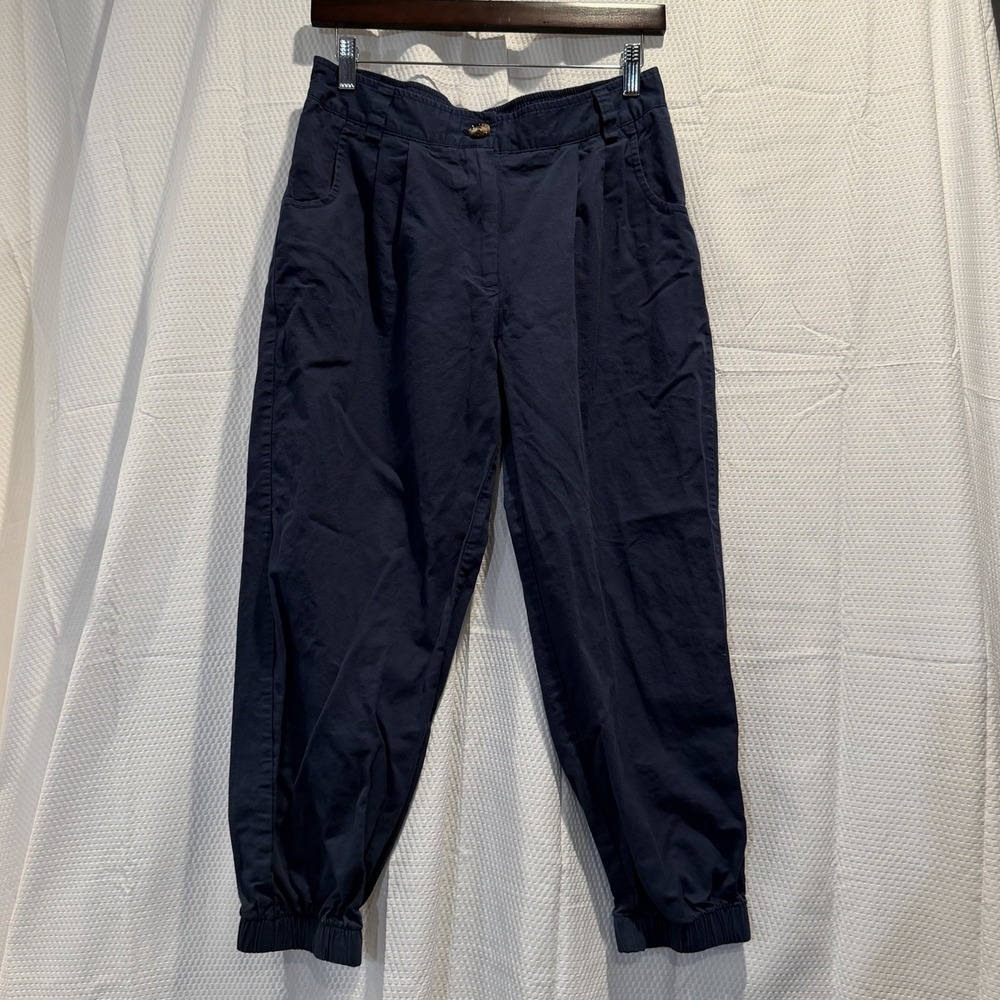 Halara Women's Joggers‎ Pants High Waisted Navy Blue Size Medium